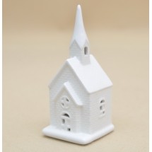 Keramický LED kostelík