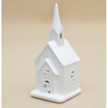 Keramický LED kostelík