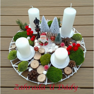 Věnec adventní Santa